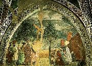 Piero della Francesca legend of the true cross oil